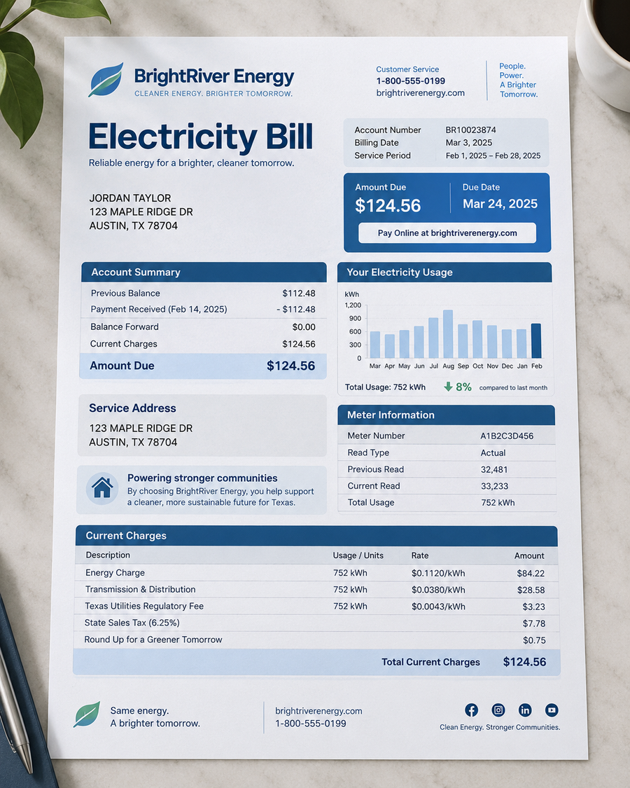 Electricity Bill
