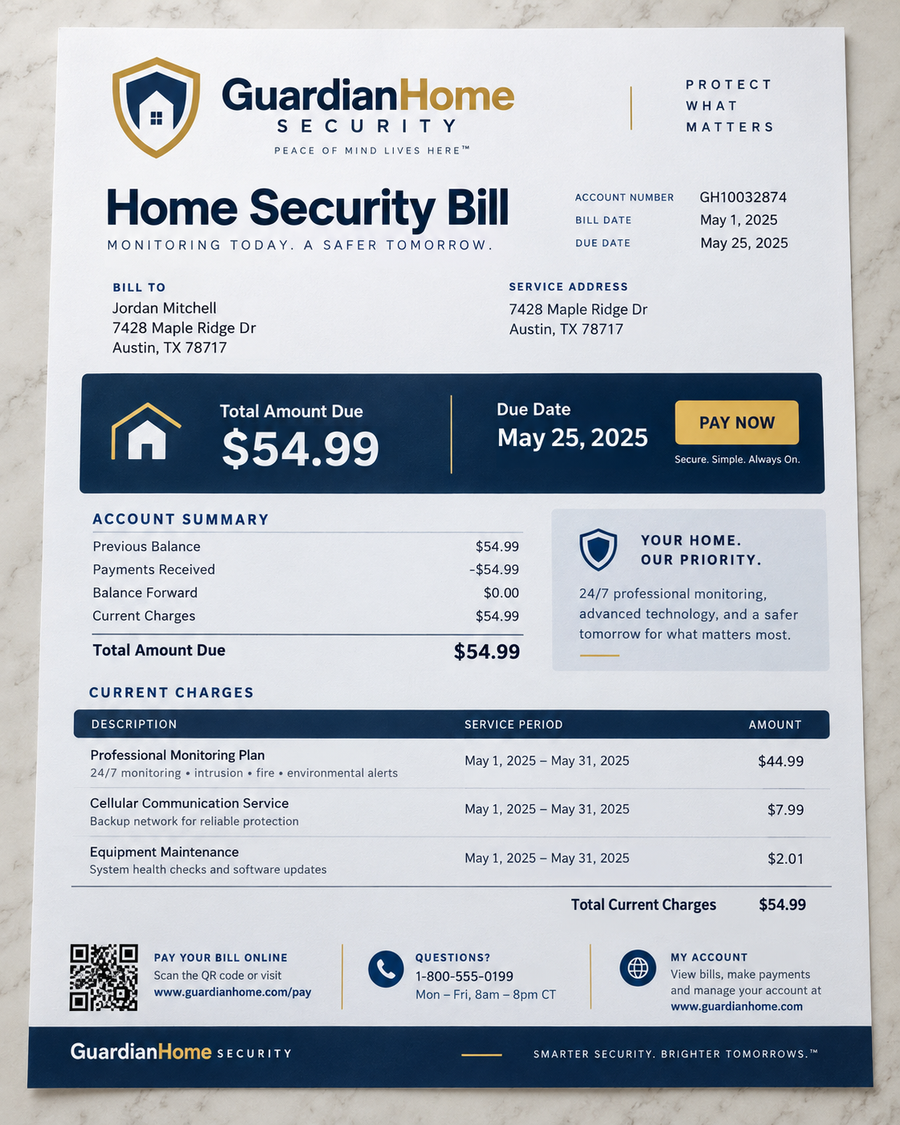 Home Security Bill
